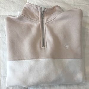 Aritzia TNA Quarter Zip Sweatshirt